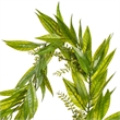Vickerman 6' Plastic White Berries Artificial Willow Garland in Green