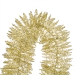 Vickerman 9' Plastic Artificial Christmas Garland in Champagne Gold
