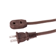 Vickerman Plastic 24 Medium Base E26 Socket Set with Wire in Brown