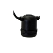 Vickerman Plastic 50 Medium Base E26 Socket Set with Wire in Black