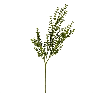 Vickerman 26&quot Plastic Artificial Eucalyptus Bush in Green (Set of 4)