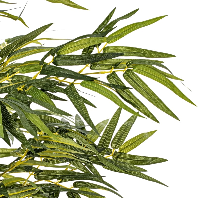 Vickerman 6' Artificial Green Bamboo Tree.