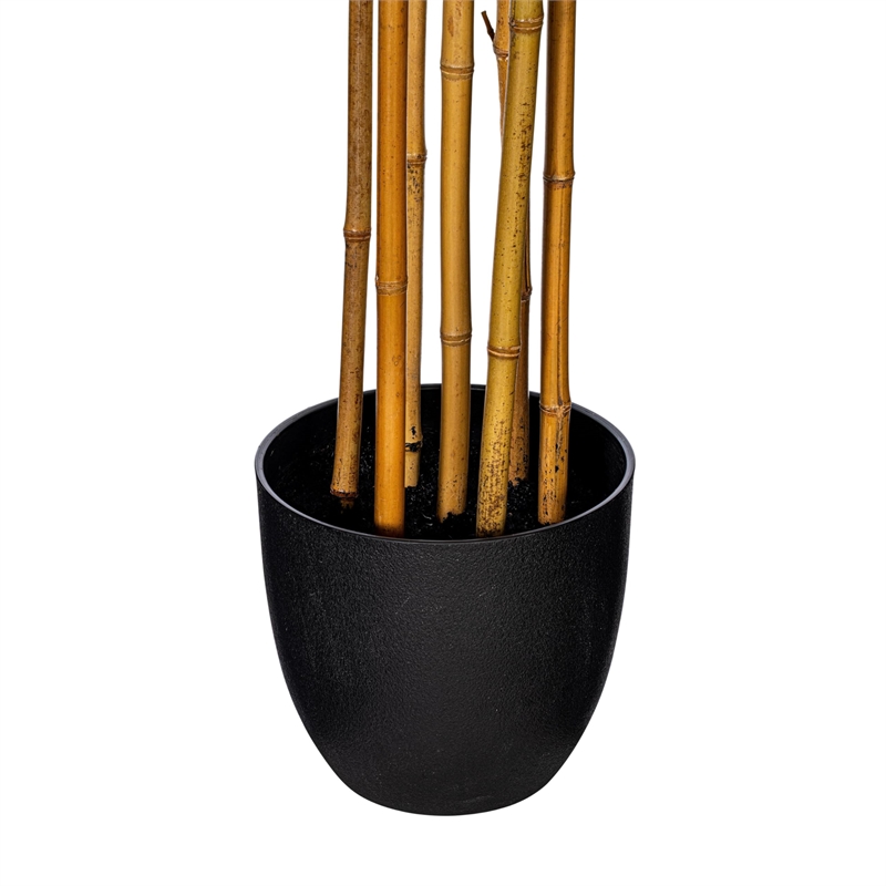 Vickerman 6' Artificial Green Bamboo Tree.