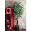 Vickerman 6' Artificial Japanese Maple Executive Tree with Basket in Green