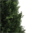 Vickerman 7' Contemporary Plastic Artificial Potted Cedar Tree in Green