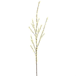 Vickerman 44&quot Contemporary Fabric Artificial Berry Spray in Green/White