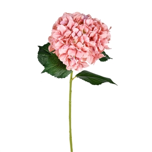 Vickerman 33'' Fabric Artificial Hydrangea Spray in Pink (Set of 2)