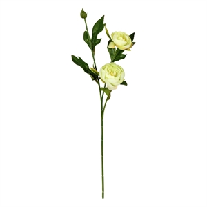 Vickerman 16&quot Fabric Artificial Peony Spray in Lime Green (Set of 6)