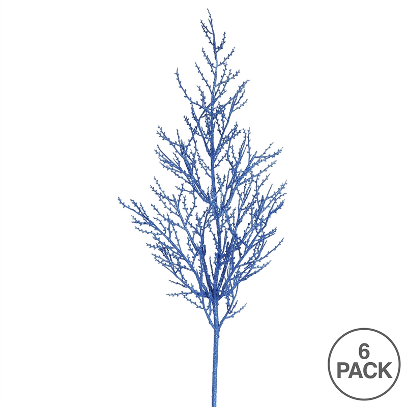 Vickerman Onoclea Wild Huck Artificial Christmas Spray in Gold (Set of 6)