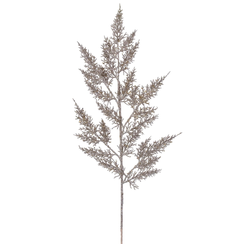 Vickerman Onoclea Wild Huck Artificial Christmas Spray in Silver (Set of 6)