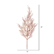 Vickerman Onoclea Wild Huck Artificial Christmas Spray in Rose Gold (Set of 6)