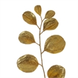 Vickerman 6' Gold Artificial Dogwood Glitter Garland.