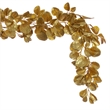 Vickerman 6' Gold Artificial Dogwood Glitter Garland.