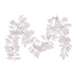 Vickerman 6' White Artificial Gardenia Snowy Garland