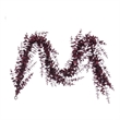 Vickerman 6' Burgundy Artificial Eucalyptus Glitter Garland