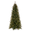 Vickerman 7.5' Douglas Fir Artificial Slim Tree. Warm White LED Mini Lights