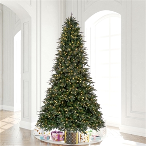 Vickerman 9' Green Douglas Fir Artificial Christmas Tree. Warm White LED Lights