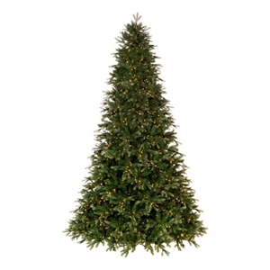 Vickerman 10' Green Douglas Fir Artificial Christmas Tree. Warm White LED Lights