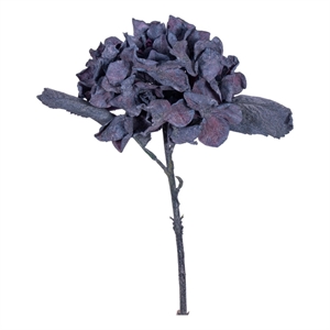 Vickerman 13&quot Grey Blue Artificial Plastic Hydrangea Spray (6 Per Bag)
