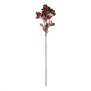 Vickerman 25.5&quot Burgundy Artificial Primrose Flower Spray (3 Per Bag)