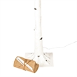 Vickerman 6' White Birch Twig Tree. Warm White 3mm Wide Angle LED lights.