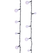 Vickerman 400 Light Warm White LED Indoor/Outdoor Three Size Cherry Light Set.