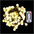 Vickerman 100 Light Warm White LED Indoor/Outdoor 8 Function Cherry Light Set