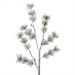 Vickerman 3' Green Frosted Mini Pine Twig Tree. Warm White LED lights