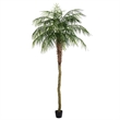 Vickerman 9' Artificial Green Potted Phoenix Palm Tree.