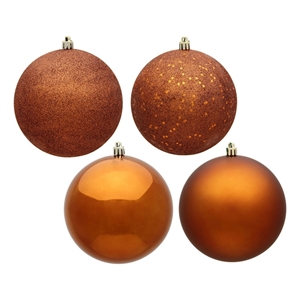 Vickerman 12&quot Copper Ball 4 Finish 4/Bag