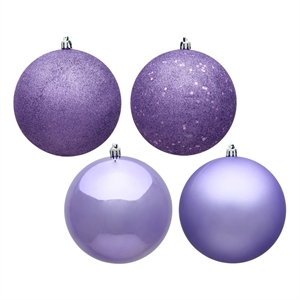 Vickerman 4&quot Lavender Ball 4 Finish Asst 12/Bx