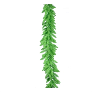 Vickerman 9'x14&quot Lime Fir Garland 250T
