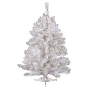 Vickerman 2' x 16&quot Crystal White Tree 99 Tips