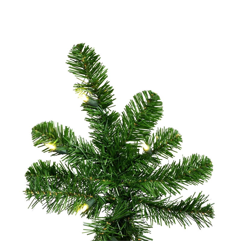 Vickerman Plastic Upside Down Christmas Tree with 2791 PVC Tips in Green