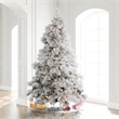 Vickerman Traditional Plastic Christmas Tree with 1050 LED Lights in White