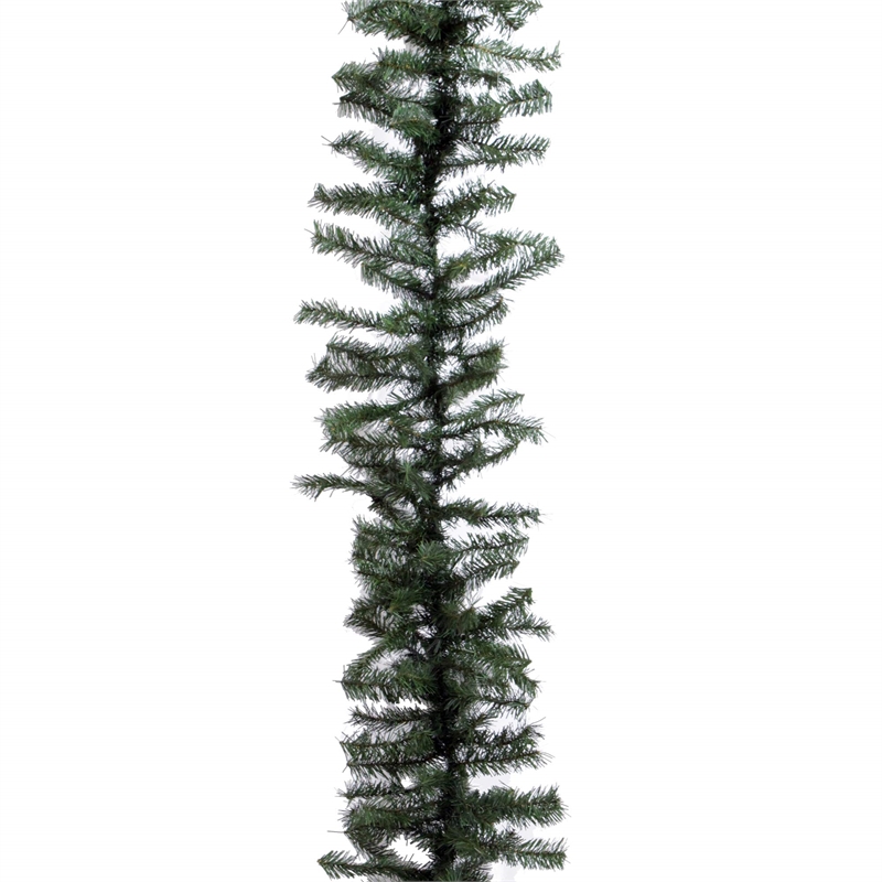 Vickerman Plastic Artificial Christmas Garland with 280 PVC Tips in Green