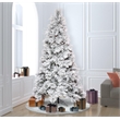 Vickerman Plastic Artificial Christmas Tree with 1565 PVC Tips in White