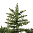 Vickerman Plastic Artificial Christmas Tree with 1050 LED Lights in Green