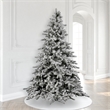 Vickerman Plastic Artificial Christmas Tree with 2443 PVC Tips in Green