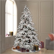 Vickerman Plastic Artificial Christmas Tree with 1200 LED Lights in Green