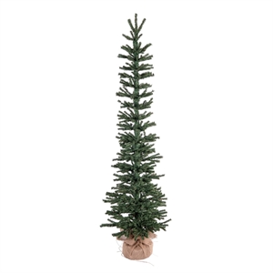 Vickerman 4' x 16&quot Mini Pine Tree 624T Burlap Base
