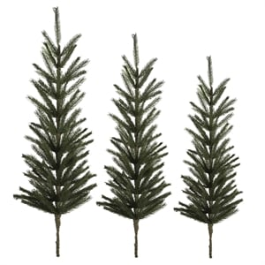 Vickerman 36-42-48&quot Green Spruce Tops 3Pc Set