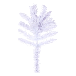 Vickerman 18&quot Flocked Spray in White