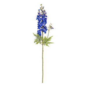 Vickerman 33&quot Faux Larkspur Spray in Cobalt (3 Piece)