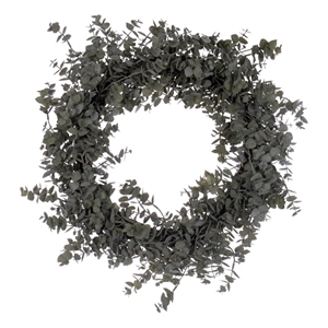 Vickerman 22&quot Artificial Eucalyptus Wreath in Gray-Green