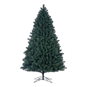Vickerman 9' x 61&quot Faux Oregon Fir Christmas Tree in Green