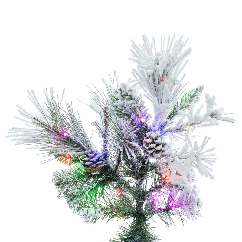 Vickerman Flocked Mountain 6.5' x 58