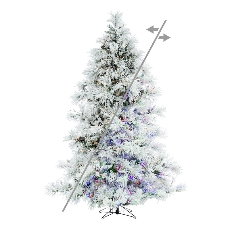 Vickerman Flocked Mountain 7.5' x 64