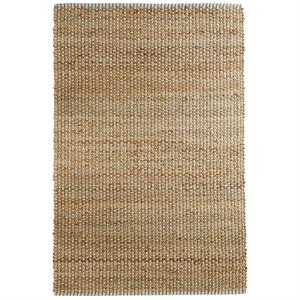 5' x 8' natural braided jute area rug