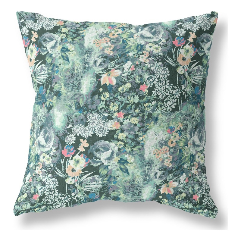 Springtime Florals Indoor Decorative Pillow